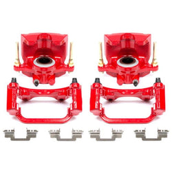 Power Stop 07-16 Cadillac Escalade Rear Red Calipers w/Brackets - Pair