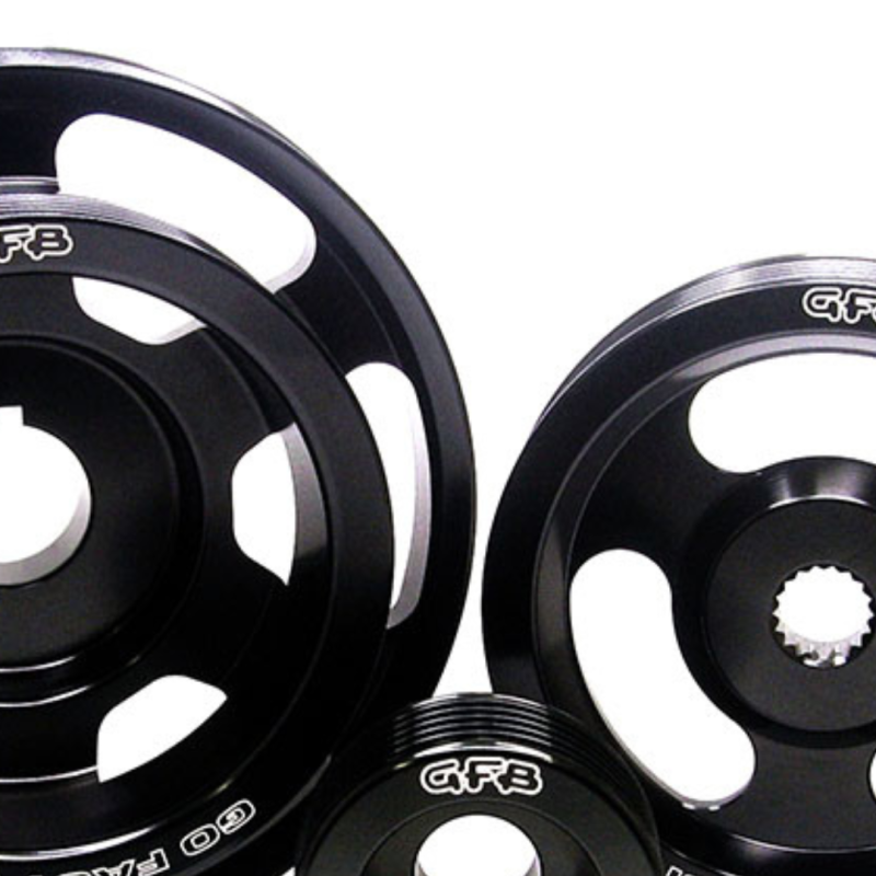GFB 08+ WRX/STi / 09+ Forester / 03-09 LGT 3 pc Underdrive/Non-Underdrive Pulley Kit