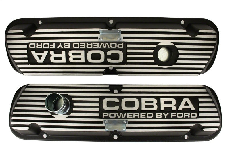 Ford Racing Black Satin Valve Cover Cobra