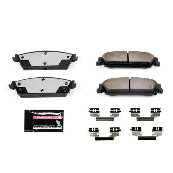 Power Stop 99-00 Cadillac Escalade Rear Z36 Truck & Tow Brake Pads w/Hardware