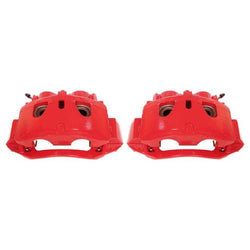 Power Stop 11-19 Chevrolet Silverado 2500 HD Front Red Calipers w/Brackets - Pair