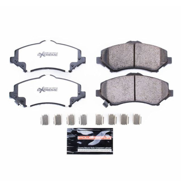 Power Stop 08-16 Chrysler Town & Country Front Z36 Truck & Tow Brake Pads w/Hardware