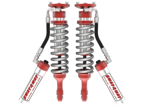 aFe 05-22 fits Toyota Tacoma L4 2.7L Sway-A-Way 2.5in Front Coilover Kit w/ Compression Adjusters