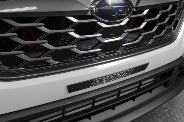Perrin 2022 fits Subaru fits WRX License Plate Delete - Black