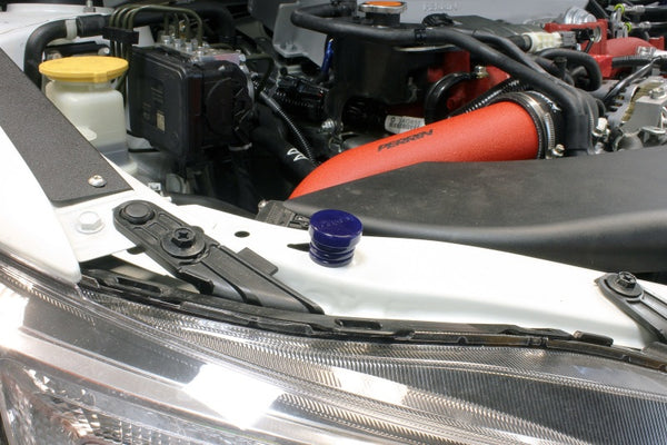 Perrin fits Subaru Adjustable Hood Bumper Set (2pcs) - Blue