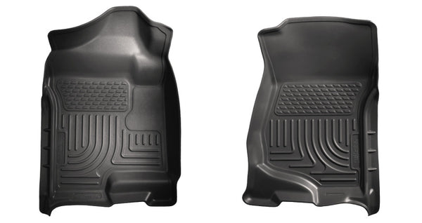 Husky Liners 07-14 fits Cadillac Escalade ESV/EXT Weatherbeater Black Front Floor Liners