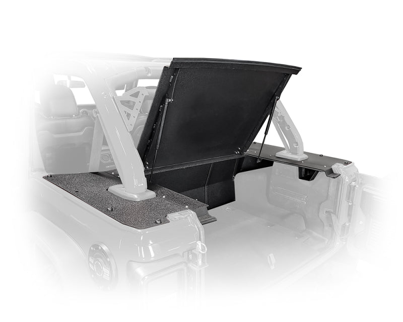 DV8 Offroad 2018+ fits Jeep Wrangler JL 4 Door Rear Storage Cover