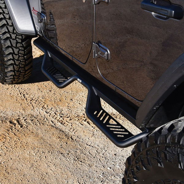 Westin 18-22 fits Jeep Wrangler JL Unlimited Outlaw Nerf Step Bars