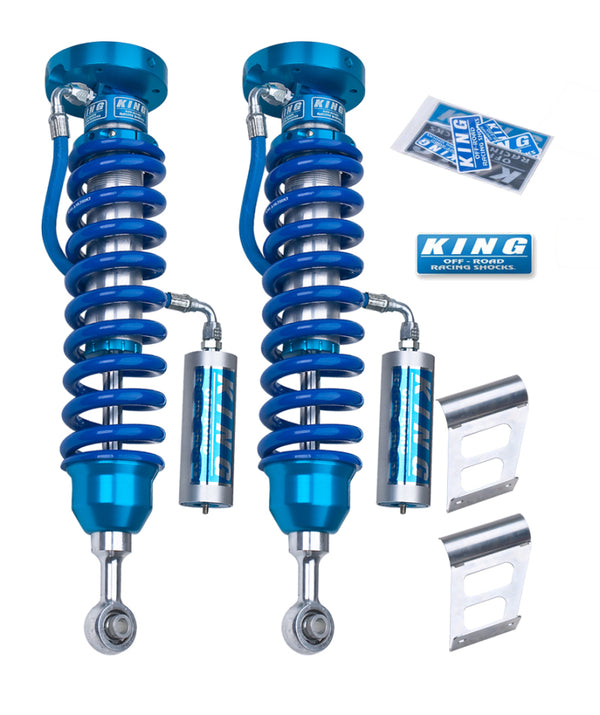 King Shocks 2007+ fits Toyota Tundra 2.5 Dia Front Coilover w/Remote Reservoir (Pair)
