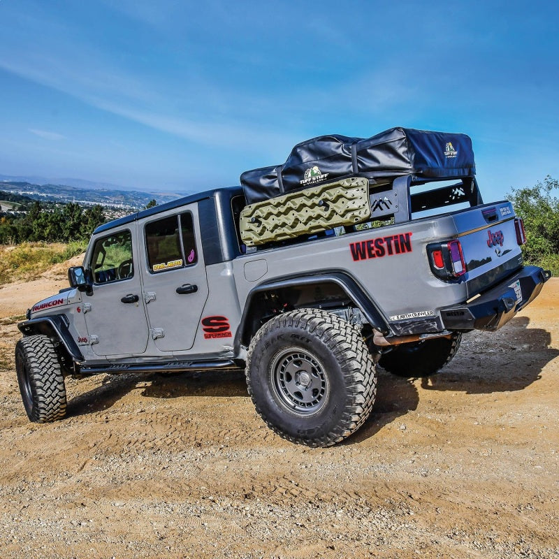Westin 20-23 fits Jeep Gladiator Rock Slider - Textured Black