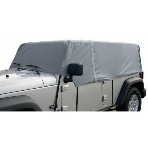 Rampage 2007-2018 fits Jeep Wrangler(JK) Unlimited Car Cover 4 Layer - Grey