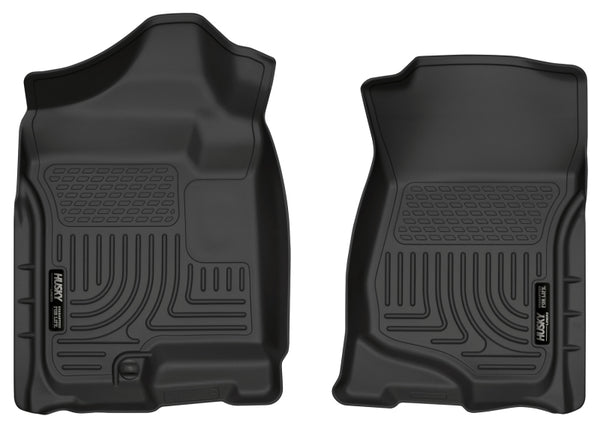 Husky Liners 07-14 fits Cadillac Escalade ESV/EXT Weatherbeater Black Front Floor Liners