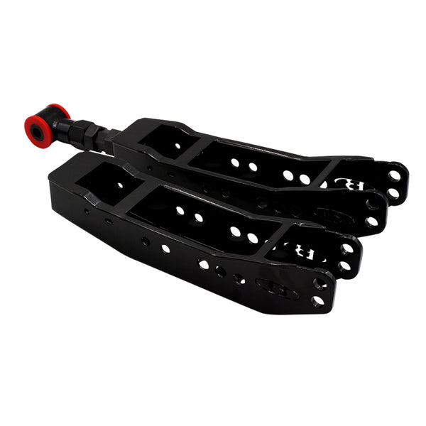 BLOX Racing Rear Lower Control Arms - Black (2013+ fits Subaru BRZ/Toyota 86 / 2008+ fits Subaru fits WRX/STI)