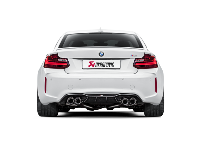 Akrapovic 16-17 fits BMW M2 (F87) / 2018+ fits BMW M2 Competition/M2 CS (F87N) Rear Carbon Fiber Diffuser - Hi