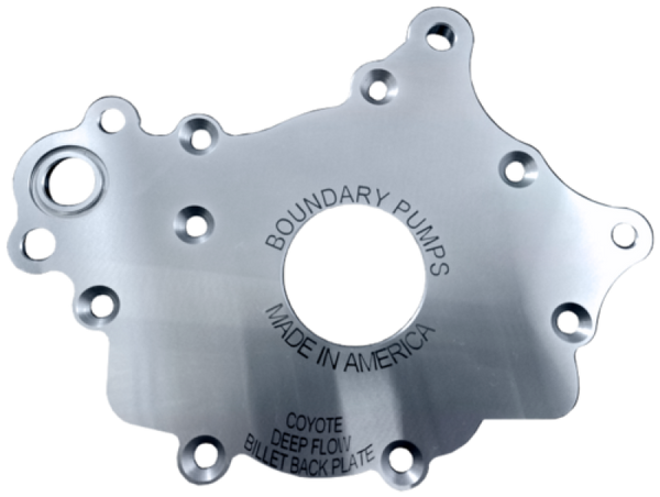 Boundary 2011+ fits Ford Coyote (All Types) V8 Billet Pump Plate