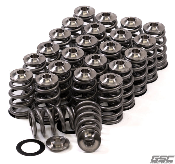 GSC P-D Nissan VQ35 Extreme Conical Valve Spring Titanium Retainer and Spring Seat Kit