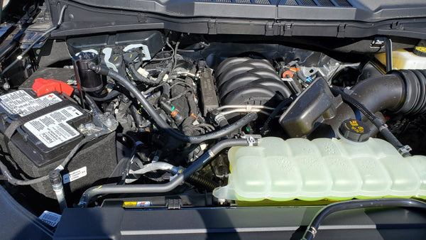 J&amp;L 2011-2023 fits Ford F-150 2.7L/3.5L/5.0L Passenger Side Oil Separator 3.0 - Black Anodized