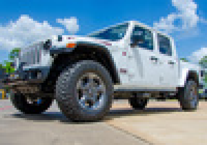 N-Fab RKR Step System 2019 fits Jeep Wrangler JT 4 Door Truck Full Length - Tex. Black - 1.75in