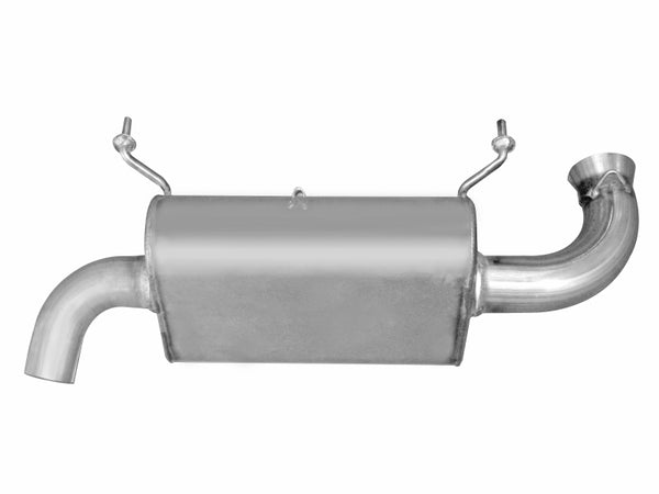Gibson 2014 fits Polaris RZR XP 1000 EPS Base 2.25in Single Exhaust - Stainless