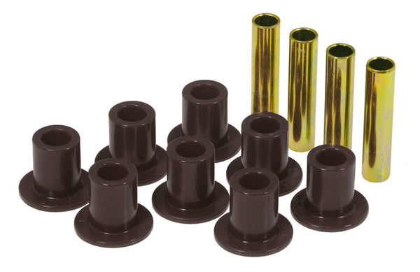 Prothane 87-96 fits Jeep Front Spring & Shackle Bushings - Black