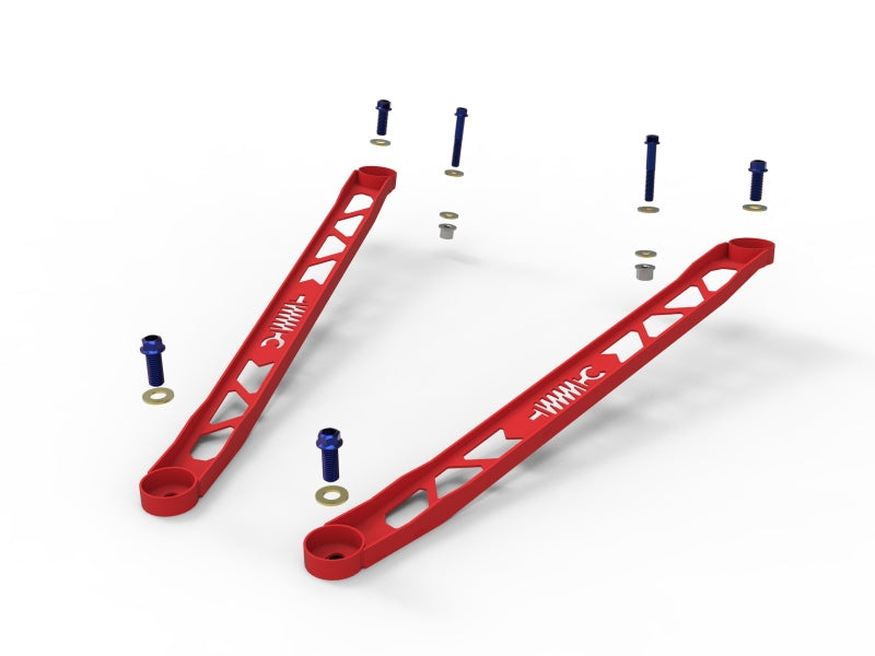 aFe CONTROL 304 Stainless Steel Front Suspension Strut Brace Red - fits Toyota GR Supra (A90) 20-21