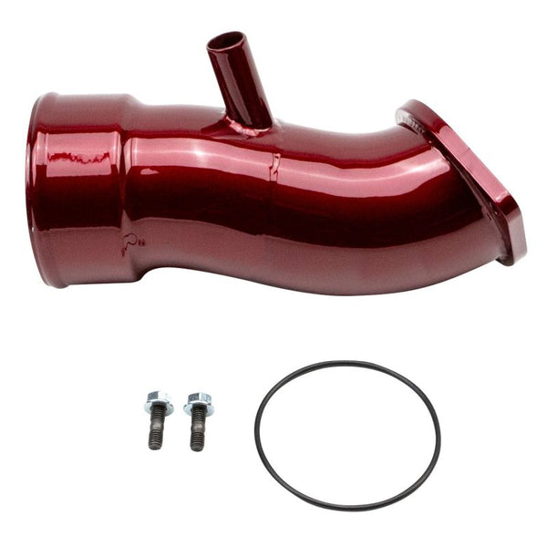 Wehrli 2020+ fits Chevrolet 6.6L L5P Duramax 3.5in Intake Horn w/PCV Port - WCFab Red