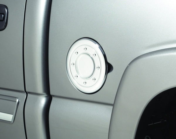 AVS 02-06 fits Cadillac Escalade Fuel Door Cover - Chrome