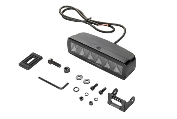 Hella Universal Black Magic 6 L.E.D. fits Mini Light Bar - Spot Beam