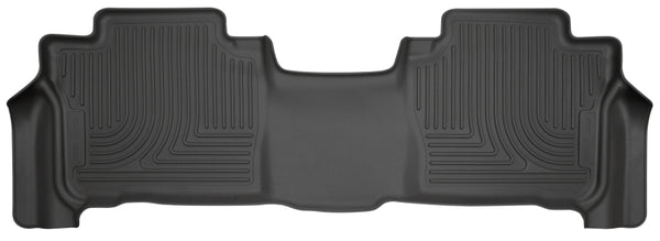 Husky Liners 13-16 fits Lexus LX570 / 13-16 fits Toyota Land Cruiser WeatherBeater 2nd Row Black Floor Liners