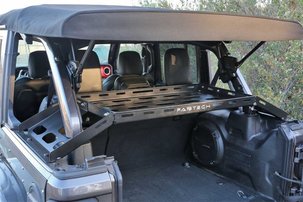 Fabtech 18-21 fits Jeep JL 4WD 4-Door Interior Cargo Rack