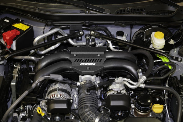 Perrin 2022+ fits Subaru fits BRZ/ fits Toyota GR86 Engine Cover - Black Wrinkle