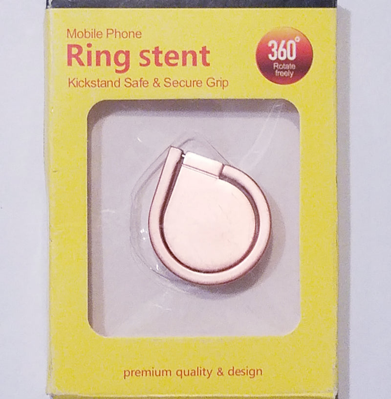 360 Degree Rotating Ring Stent Kickstand -Rose Gold Tear Drop