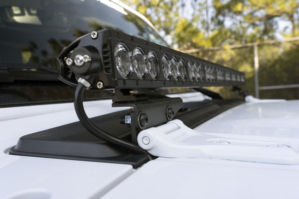 Rugged Ridge 18-20 fits Jeep Wrangler JL Cowl Light Bar Bracket
