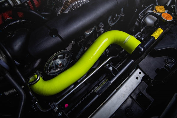 Mishimoto 2015+ fits Subaru fits WRX Silicone Radiator Coolant Hose Kit - Neon Yellow