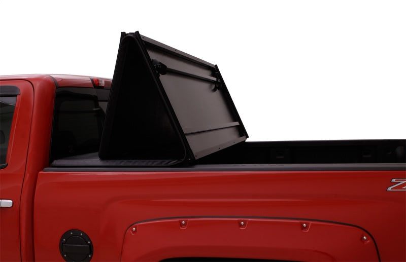 Lund 02-17 fits Dodge Ram 1500 Fleetside (8ft. Bed) Hard Fold Tonneau Cover - Black