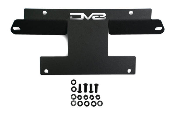 DV8 Offroad 21-22 fits Ford Bronco Factory Front Bumper Licence Relocation Bracket - Front