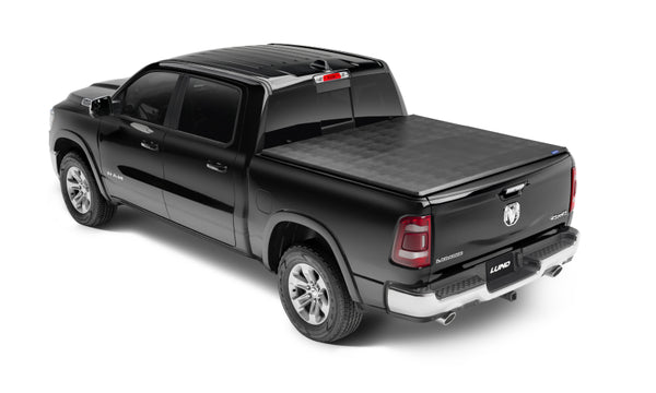 Lund 02-17 fits Dodge Ram 1500 (8ft. BedExcl. Beds w/Rambox) Genesis Tri-Fold Tonneau Cover - Black