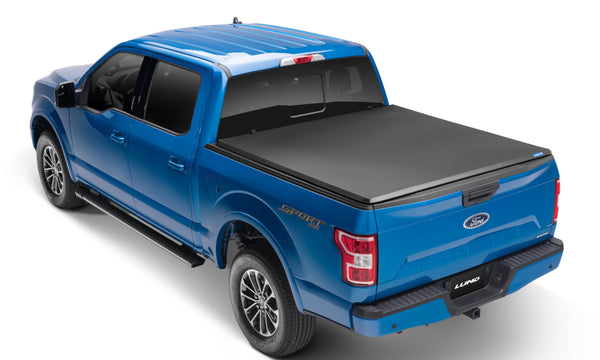 Lund 21+ fits Ford F-150 (5.5ft. Bed) Genesis Tri-Fold Tonneau Cover - Black