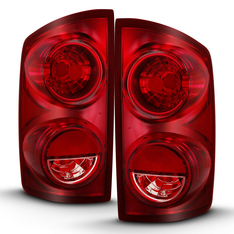 ANZO 2007-2009 fits Dodge Ram 1500 Tail Light Red Lens (OE)