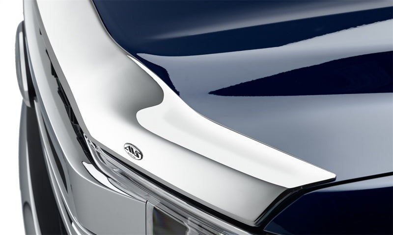 AVS 21-22 fits Ford F-150 (Excl. Tremor/Raptor) Aeroskin Low Profile Hood Shield - Chrome