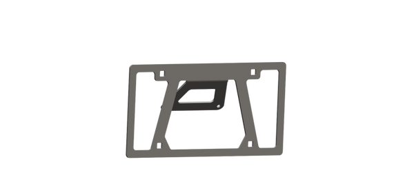 Road Armor Universal Front License Plate Mount- Tex Blk