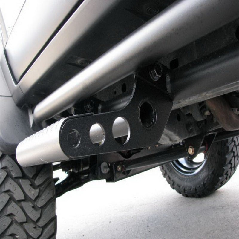 N-Fab RKR Step System 16-17 fits Toyota Tacoma Access Cab - Tex. Black - 1.75in