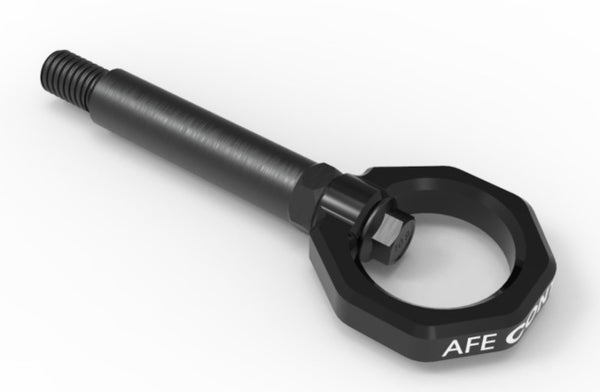 aFe Control Rear Tow Hook Black fits BMW F-Chassis 2/3/4/M