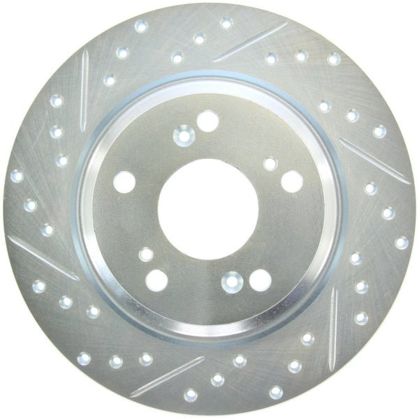 StopTech Select Sport 2000-2009 fits Honda S2000 Slotted and Drilled Right Rear Brake Rotor
