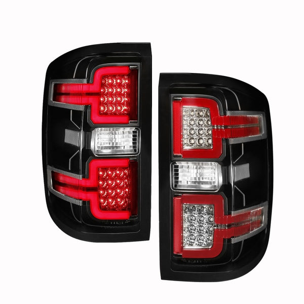 ANZO 2014-2018 fits Chevy Silverado 1500 LED Taillights Black