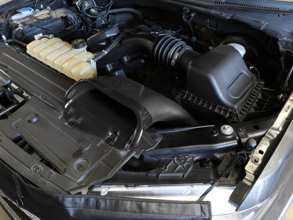 aFe Rapid Induction Dynamic Air Scoop 2021+ fits Ford F-150V6/V8 - Black
