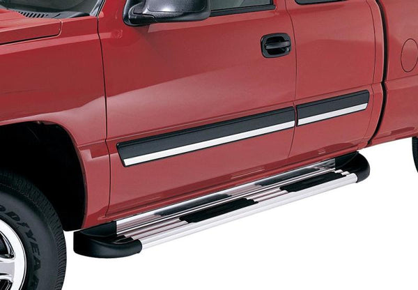 Lund 02-09 fits Jeep Liberty (54in) TrailRunner Extruded Multi-Fit Running Boards - Brite