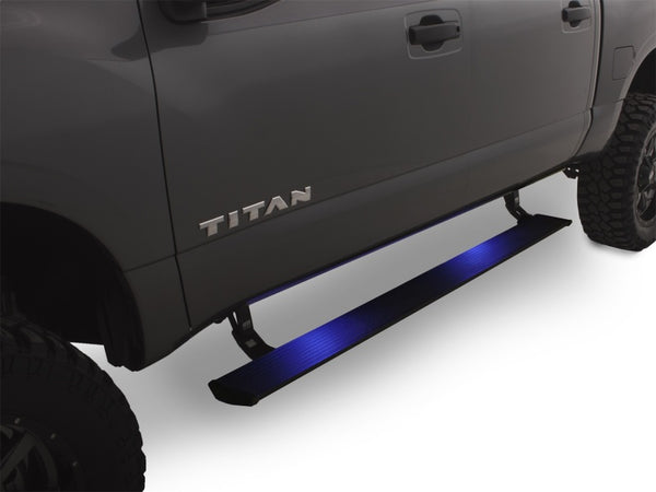 AMP Research 2016-2017 fits Nissan Titan / Titan XD PowerStep Plug N Play - Black