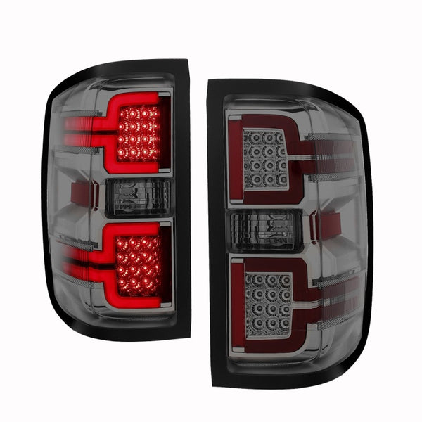 ANZO 2014-2018 fits Chevy Silverado 1500 LED Taillights Smoke