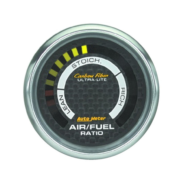 Autometer Carbon Fiber 52mm Electronic Air Fuel Gauge
